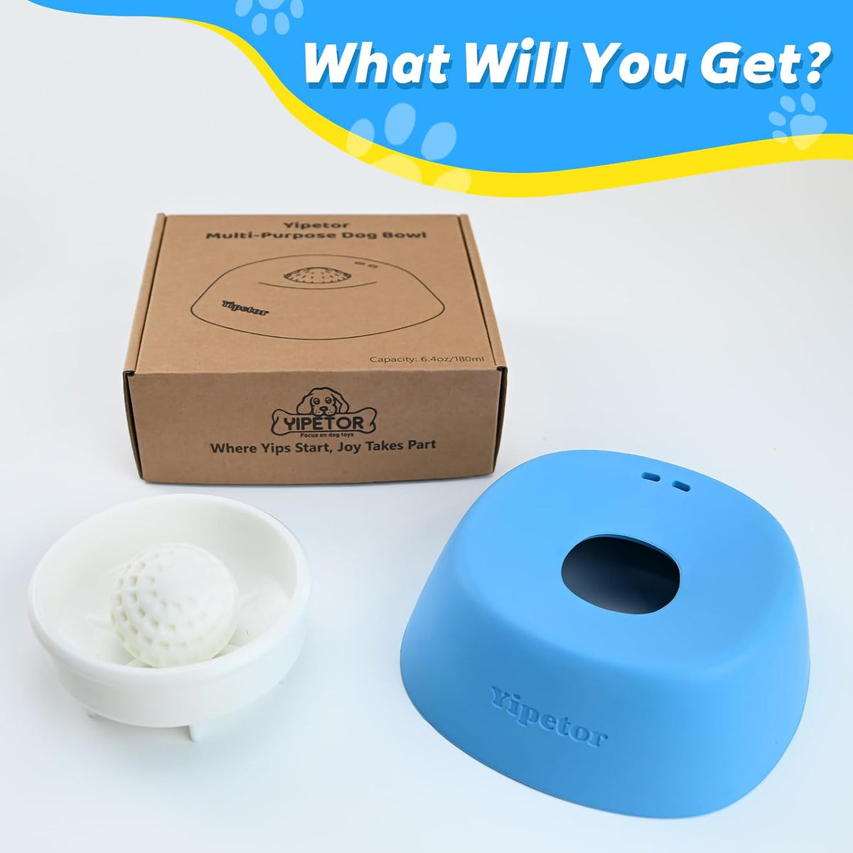 SlowFeed Dog Bowl